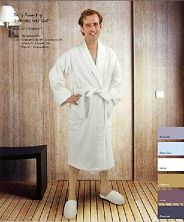 Cotton bath robe